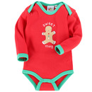 Bild 3 von Baby Bodies im 2er Pack mit X-Mas Motiv
                 
                                                        Rot