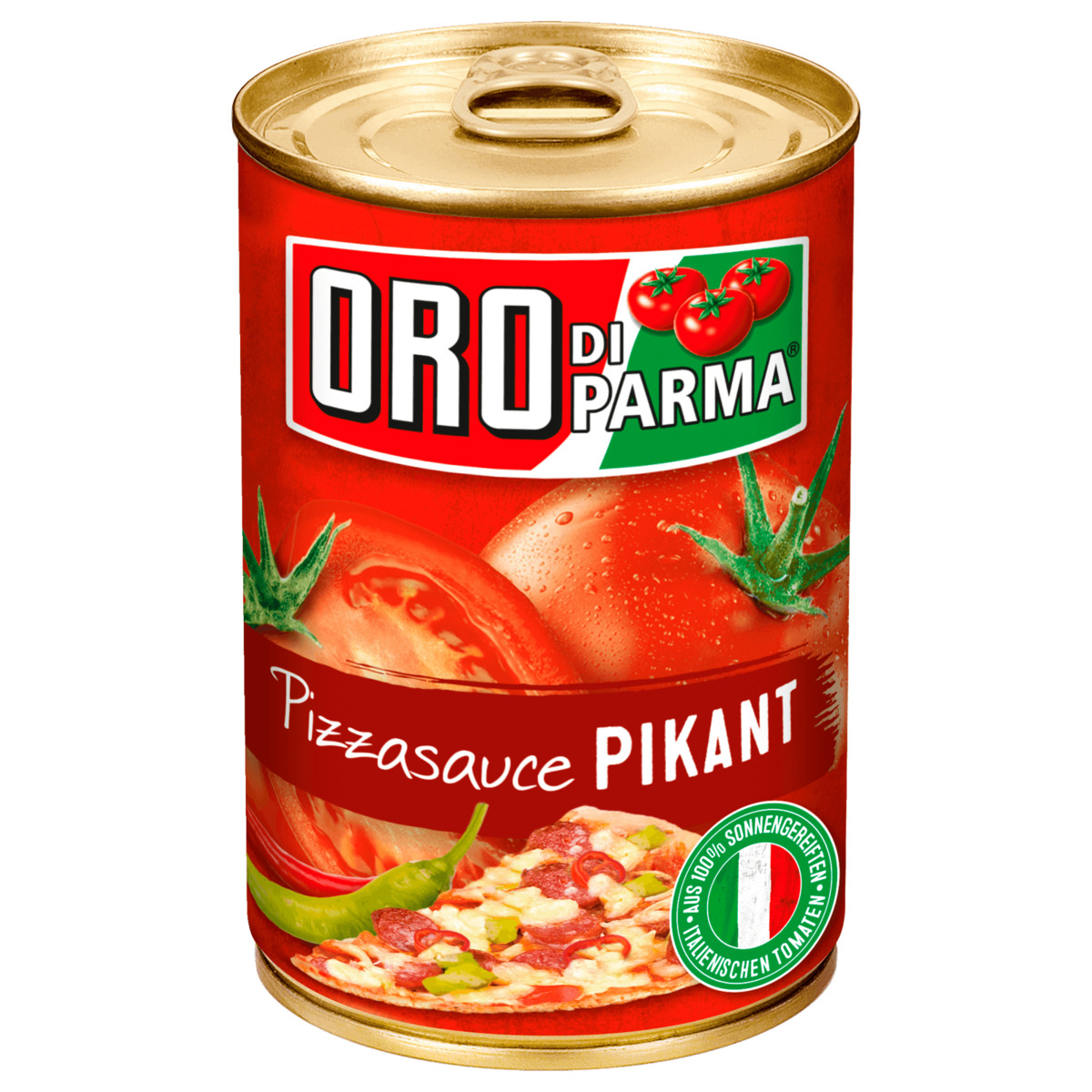 Bild 1 von Oro di Parma Pizzasauce pikant 400g