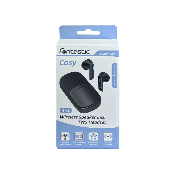 Bild 4 von Fontastic drahtloser Lautsprecher Casy 4 in 1 inklusive TWS Kopfhörer
