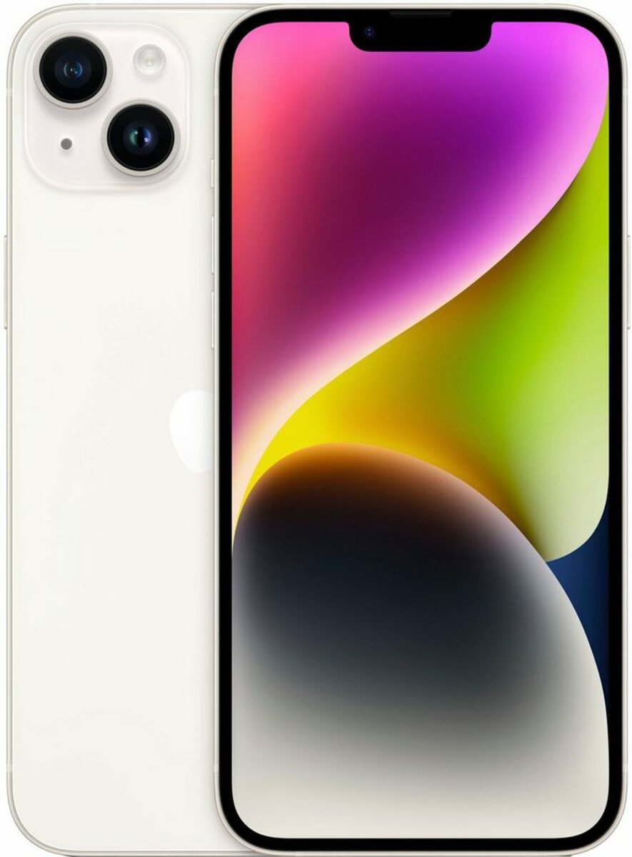 Bild 1 von Apple iPhone 14 Plus 256GB Smartphone (17 cm/6,7 Zoll, 256 GB Speicherplatz, 12 MP Kamera), Weiß