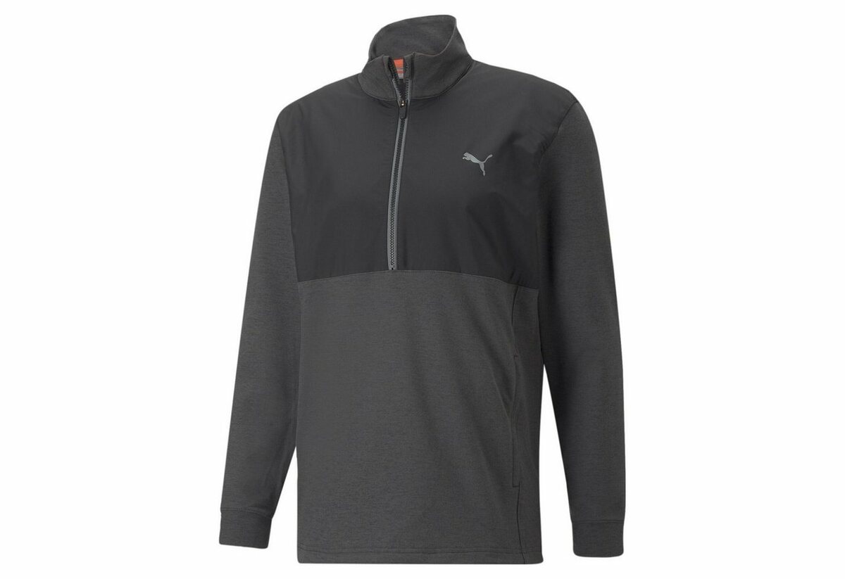 Bild 1 von PUMA Trainingsjacke CLOUDSPUN WRMLBL Golfjacke mit kurzem Reißverschluss Herren, Schwarz