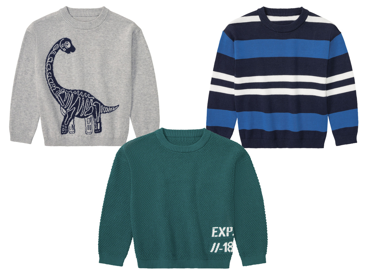 Bild 1 von lupilu® Kleinkinder Pullover aus reiner Baumwolle