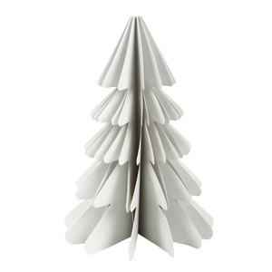 Papier-Weihnachtsbaum mit Magnet 30cm
                 
                                                        Weiß