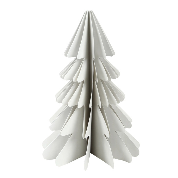 Bild 1 von Papier-Weihnachtsbaum mit Magnet 30cm
                 
                                                        Weiß