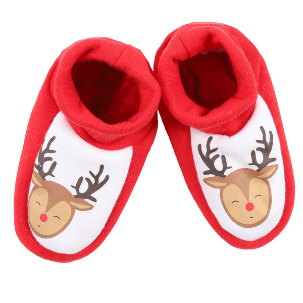 Bild 1 von Baby Schuhe mit Weihnachtsmotiv
                 
                                                        Rot