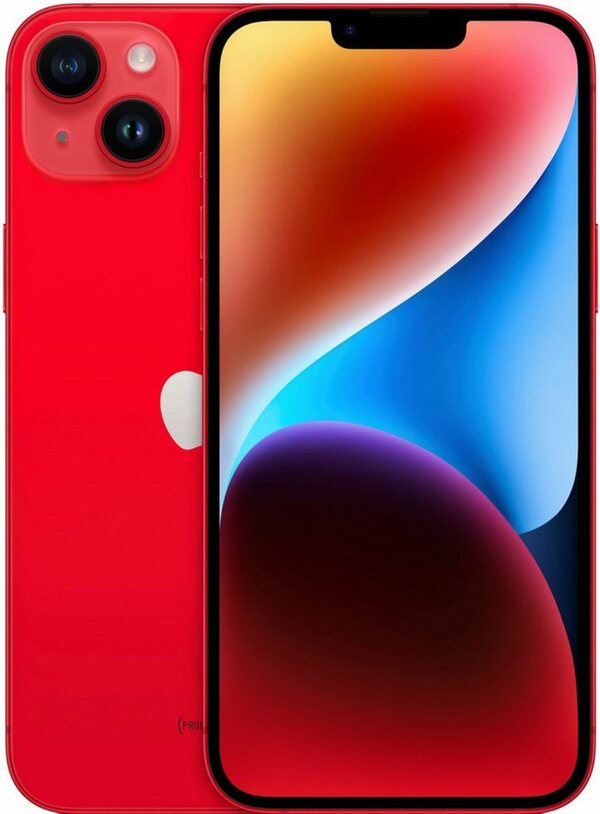 Bild 1 von Apple iPhone 14 Plus 256GB Smartphone (17 cm/6,7 Zoll, 256 GB Speicherplatz, 12 MP Kamera), Rot