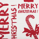 Bild 3 von Dekokissen mit Weihnachtsmotiv, 45x45cm
                 
                                                        Weiß