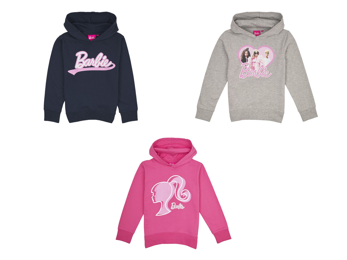 Bild 1 von Barbie Mädchen Kapuzenpullover mit Print