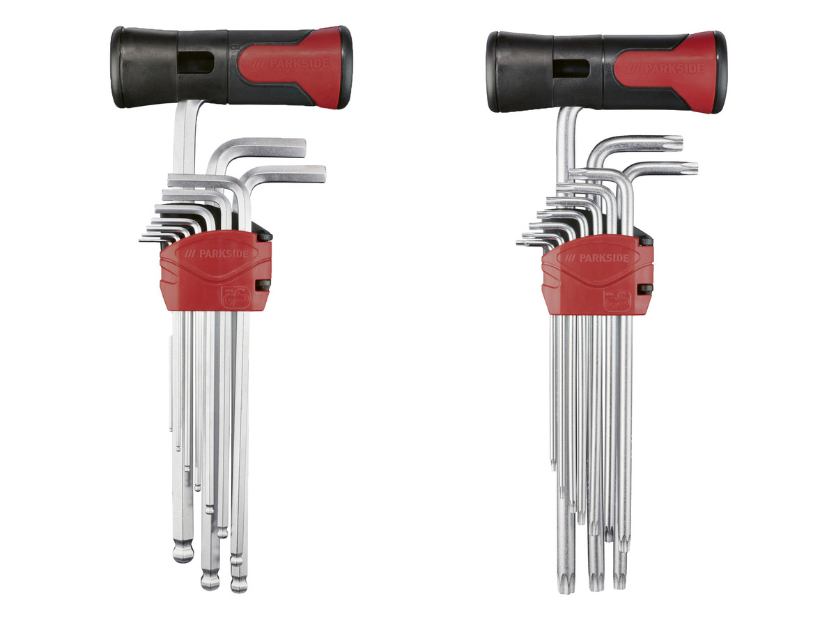 Bild 1 von PARKSIDE® Stiftschlüsselsatz, mit T-Griff, 11-teilig