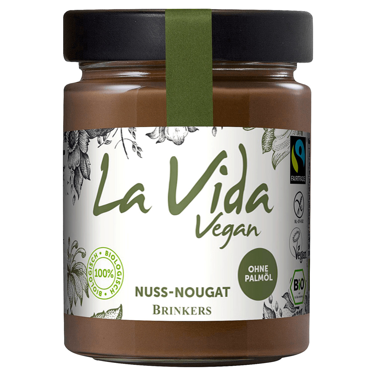 Bild 1 von Brinkers La Vida vegan Bio Nuss-Nougat 270g