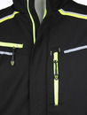 Bild 3 von Herren Softshelljacke mit Neondetails
                 
                                                        Schwarz