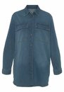 Bild 1 von Herrlicher Jeansbluse Amazone Long-Form, Blau