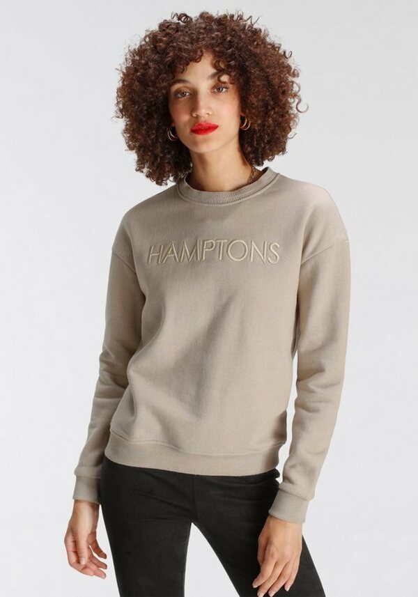 Bild 1 von AJC Sweater mit Statement Stickerei - NEUE KOLLEKTION, Beige