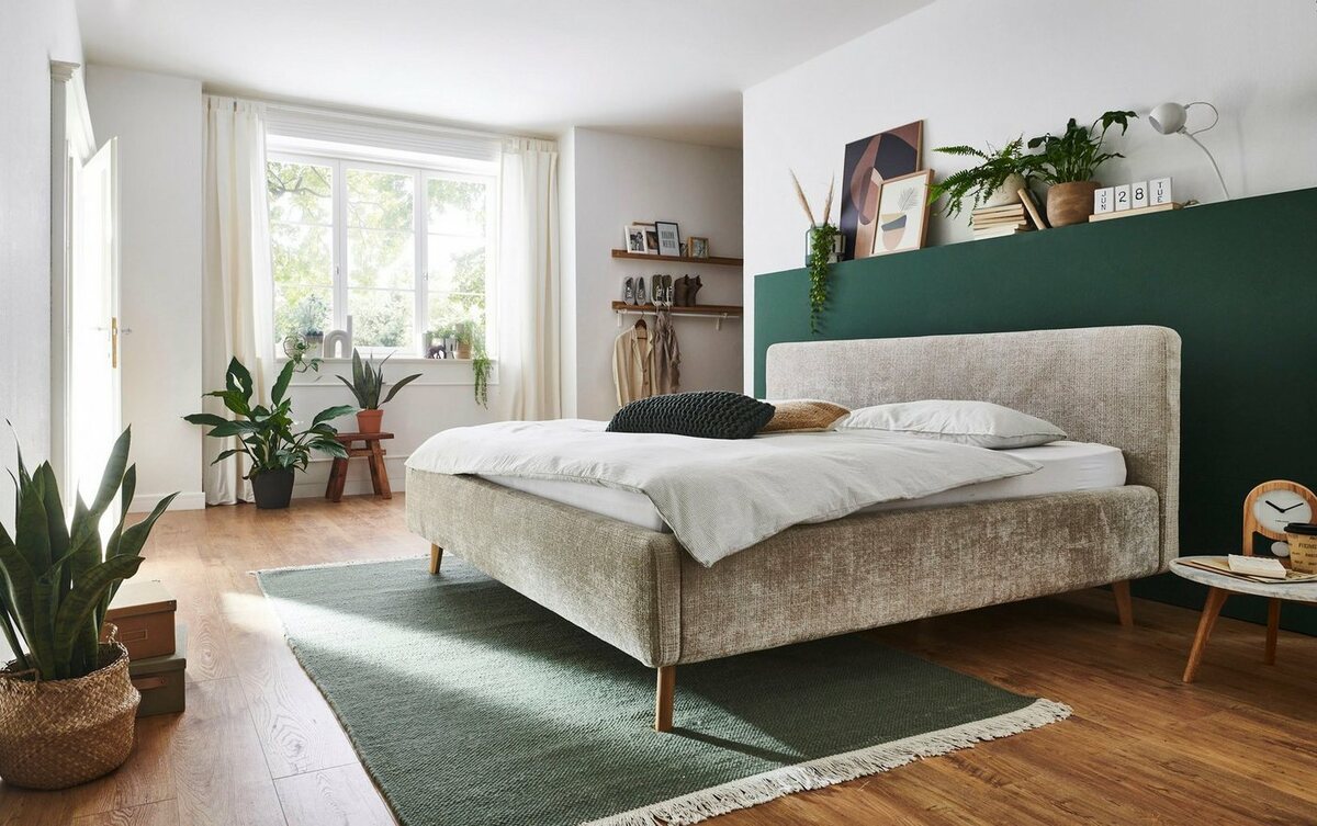 Bild 1 von Meise.möbel Polsterbett Mattis, wahlweise mit Bettkasten, Beige