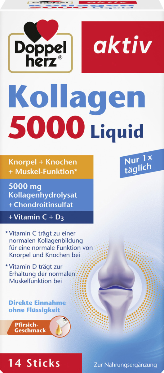 Bild 1 von Doppelherz aktiv Kollagen 5000 Liquid