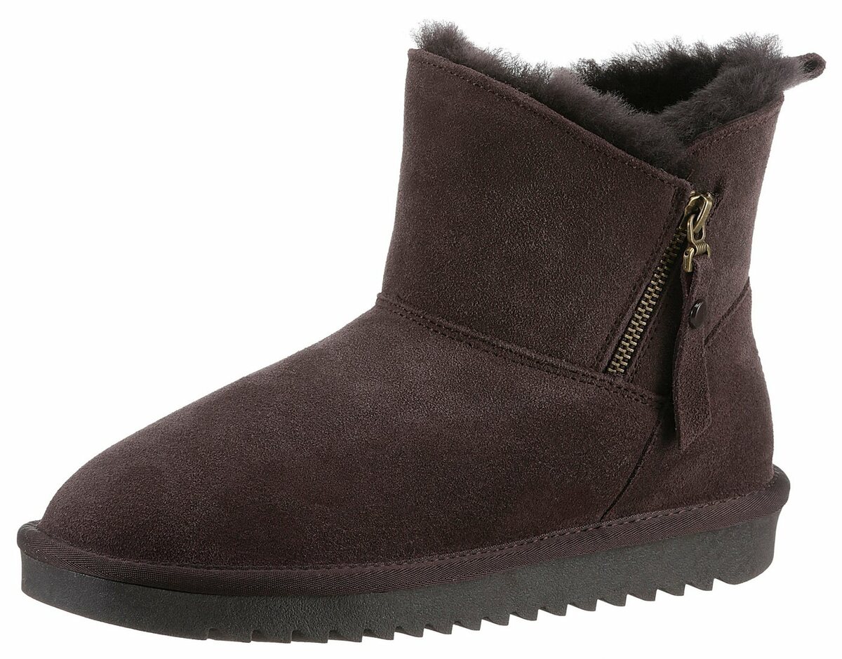 Bild 1 von Ara ALASKA Winterboots aus echtem Lammfell, G-Weite, Braun