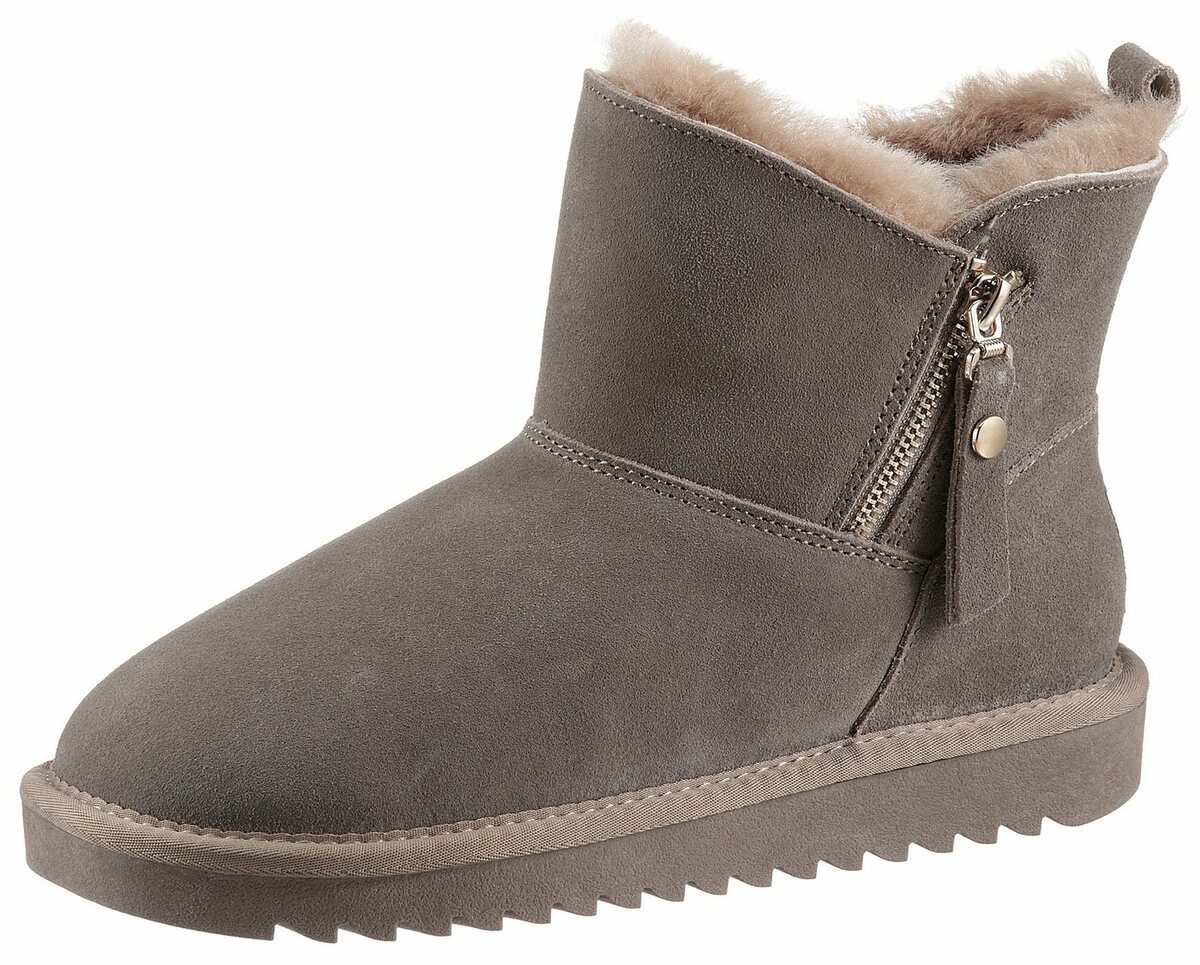 Bild 1 von Ara ALASKA Winterboots aus echtem Lammfell, G-Weite, Beige