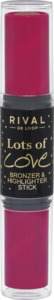 RIVAL DE LOOP Lots of Love Highlighter & Bronzer Stick