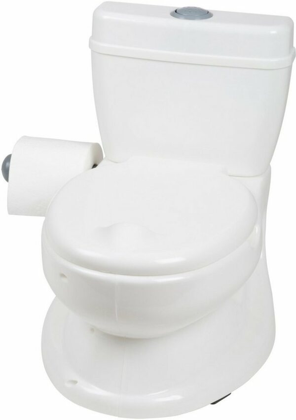 Bild 1 von BabyGo Toilettentrainer Baby Potty, weiß, pädagogoisches Töpfchen, Weiß