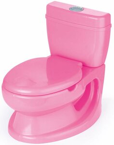 BabyGo Toilettentrainer Baby Potty, pink, pädagogoisches Töpfchen, Rosa