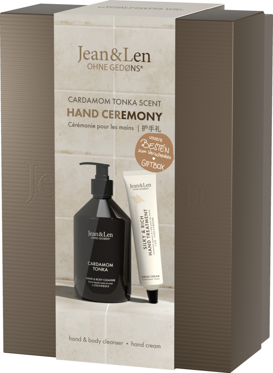 Bild 1 von Jean&Len Hand Ceremony Kardamom Tonka Geschenkset