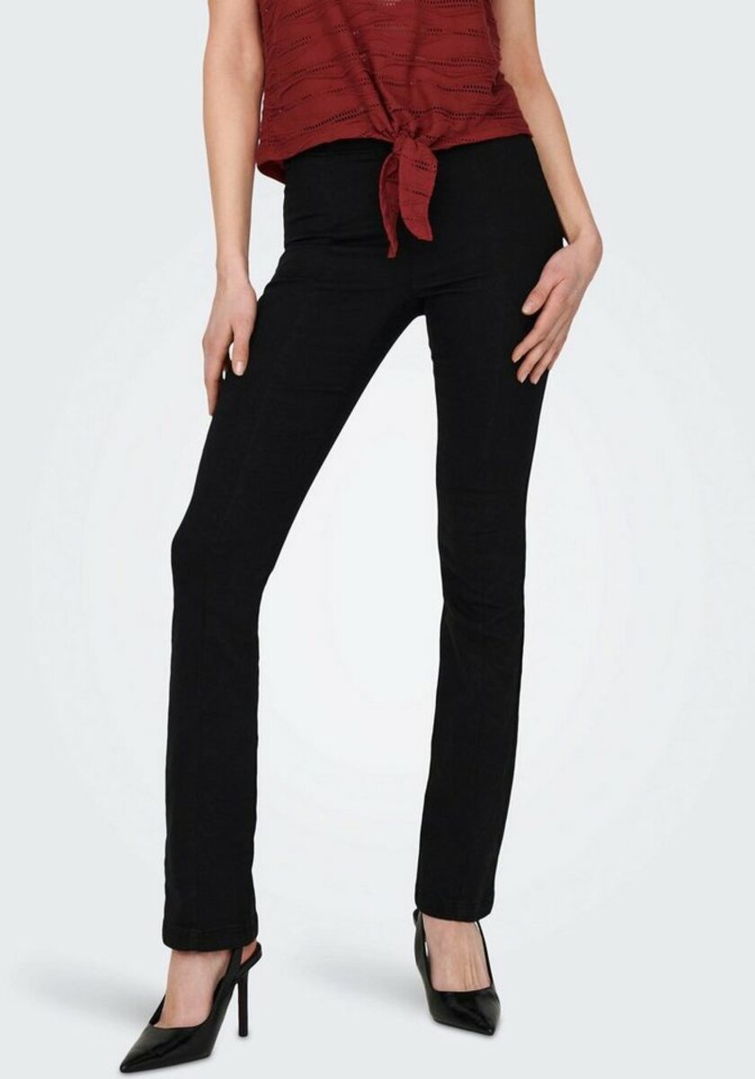 Bild 1 von ONLY High-waist-Jeans ONLPAIGE HW SKINNY WO DNM in Leggings Form, Schwarz