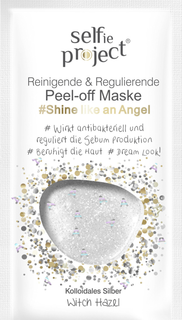 Bild 1 von Selfie Project Peel-Off Gesichtsmaske Shine like an Angel