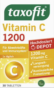 taxofit Vitamin C 1200 Tabletten