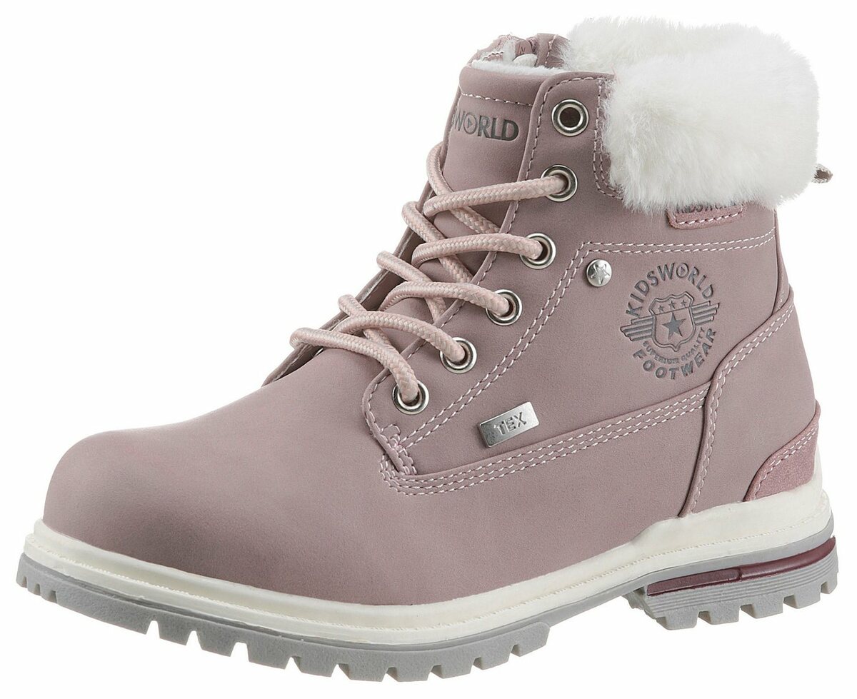 Bild 1 von KIDSWORLD Winterstiefel mit Logoprägung, Rosa