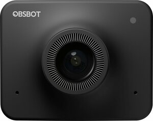 OBSBOT Meet Webcam (Full HD, AI-gestützte HD-Webcam für professionelle Livestreams), Schwarz