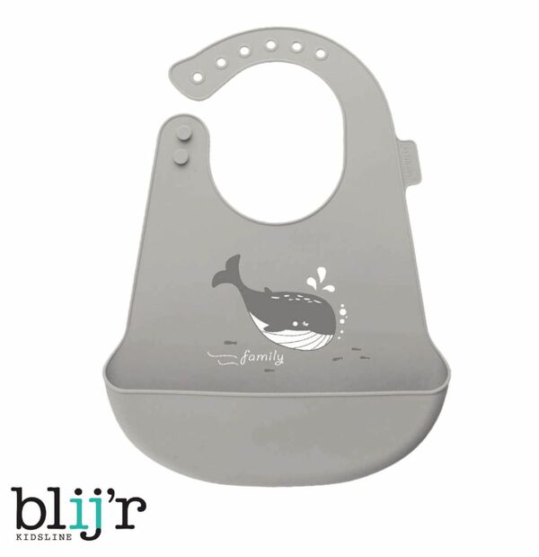 Bild 1 von Blijr Bodi Lätzchen aus Silikon für Baby & Kleinkinder mit Auffangschale, Waschbar