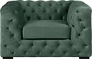 Bild 1 von Guido Maria Kretschmer Home&Living Chesterfield-Sessel Kalina, mit klassischer Chesterfield-Knopfheftung, Grün