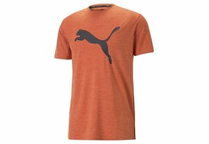 PUMA Trainingsshirt Favourite Heather Cat Trainings-T-Shirt Herren, Orange