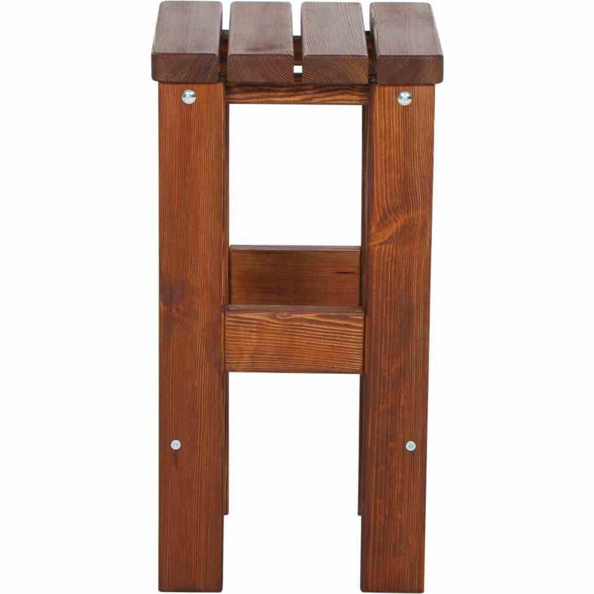 Bild 1 von Fun Star Tessin Barhocker 39x39x76cm Kiefernholz braun, zerlegt im Karton