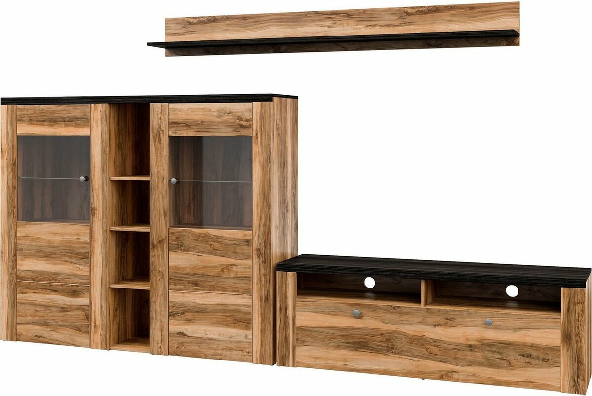 Bild 1 von Helvetia Wohnwand Larona, (3-St), Beige