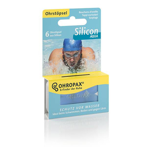 Ohropax Ohrstöpsel Silicon Aqua