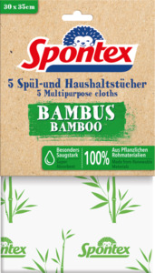 Spontex Spül- und Haushaltstücher Bambus