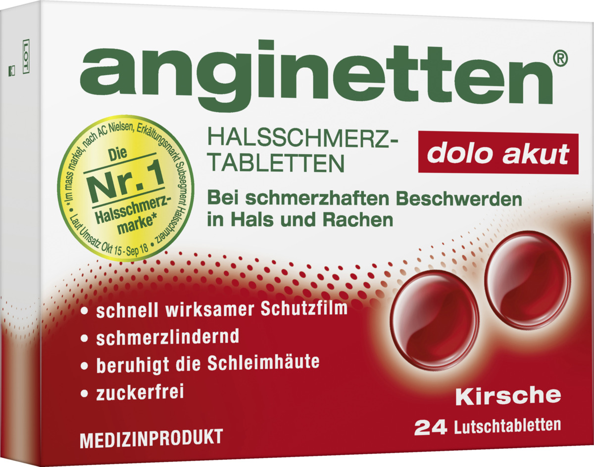 Bild 2 von Klosterfrau anginetten dolo akut Halstabletten