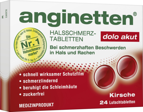 Bild 2 von Klosterfrau anginetten dolo akut Halstabletten