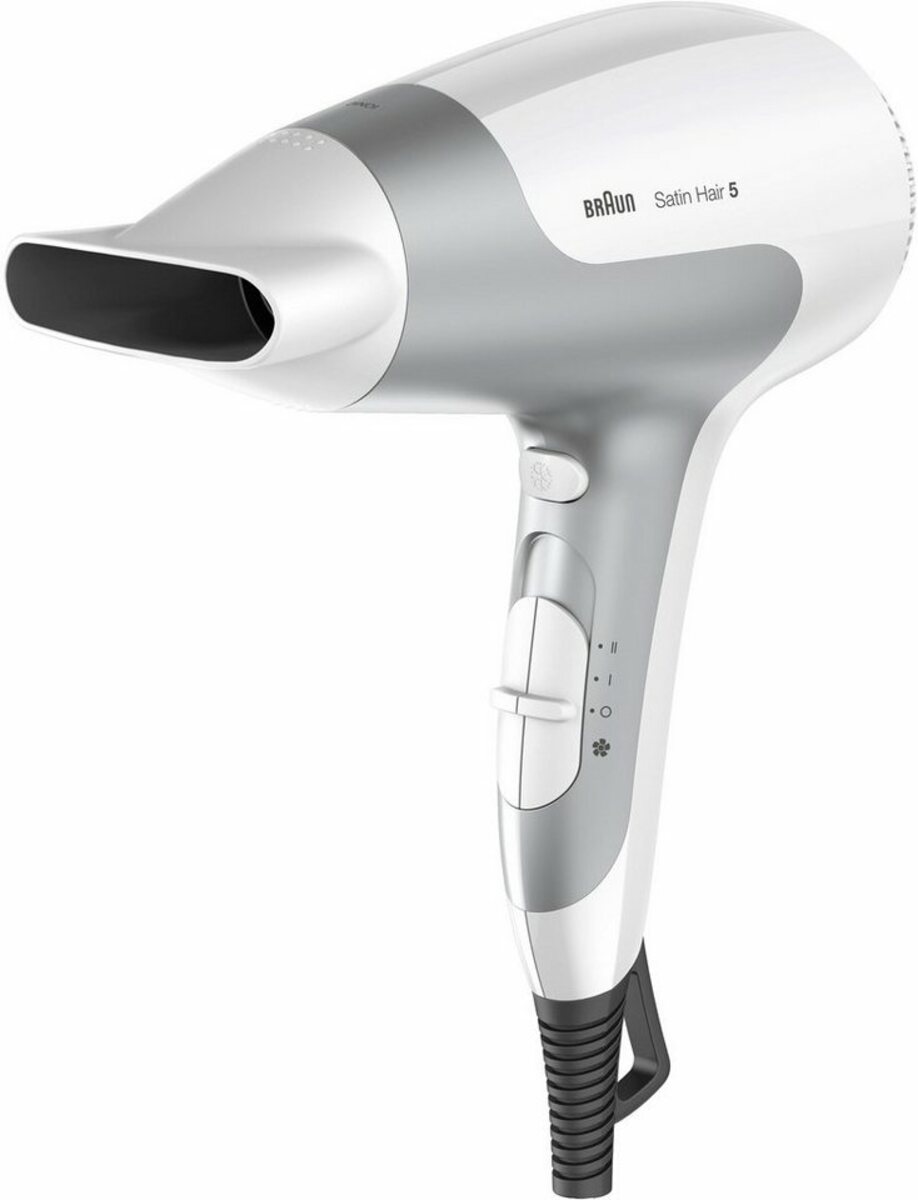 Bild 1 von Braun Ionic-Haartrockner Braun Satin Hair 5 Power Perfection, 2500 W, Leistungsstarke 2500W, Grau|weiß