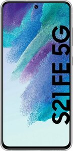 Samsung Galaxy S21 FE 5G Smartphone (16,29 cm/6,4 Zoll, 128 GB Speicherplatz, 12 MP Kamera), Weiß