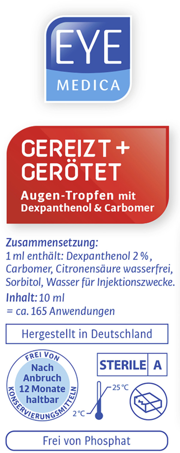 Bild 2 von EyeMedica Augentropfen Gereizt + Gerötet