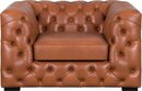 Bild 1 von Guido Maria Kretschmer Home&Living Chesterfield-Sessel Kalina, mit klassischer Chesterfield-Knopfheftung, Braun