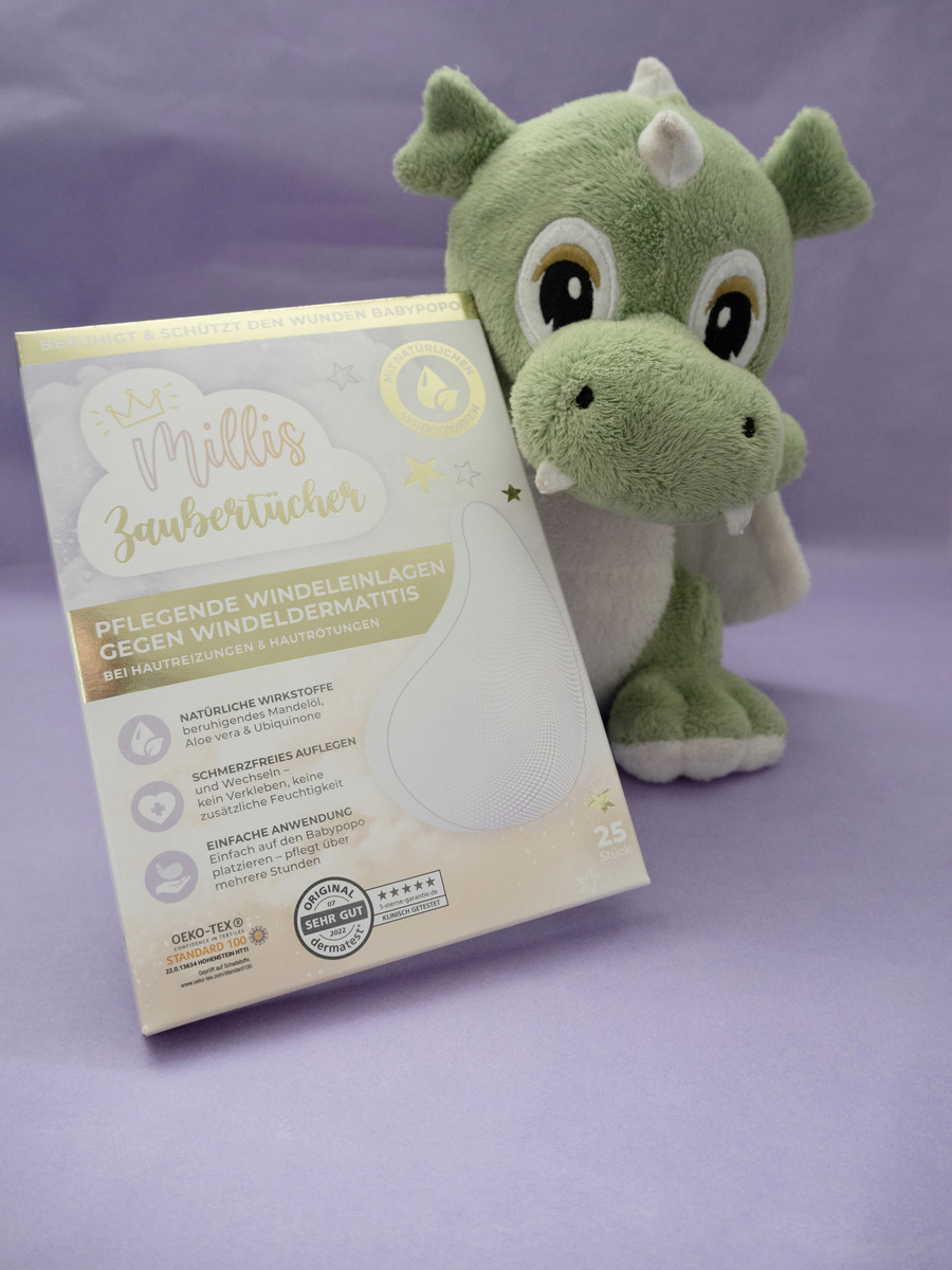 Bild 3 von Millis Millis Zaubertücher für die zarte Babyhaut im Windelbereich auf schnelle und sanfte Weise zu beruhig