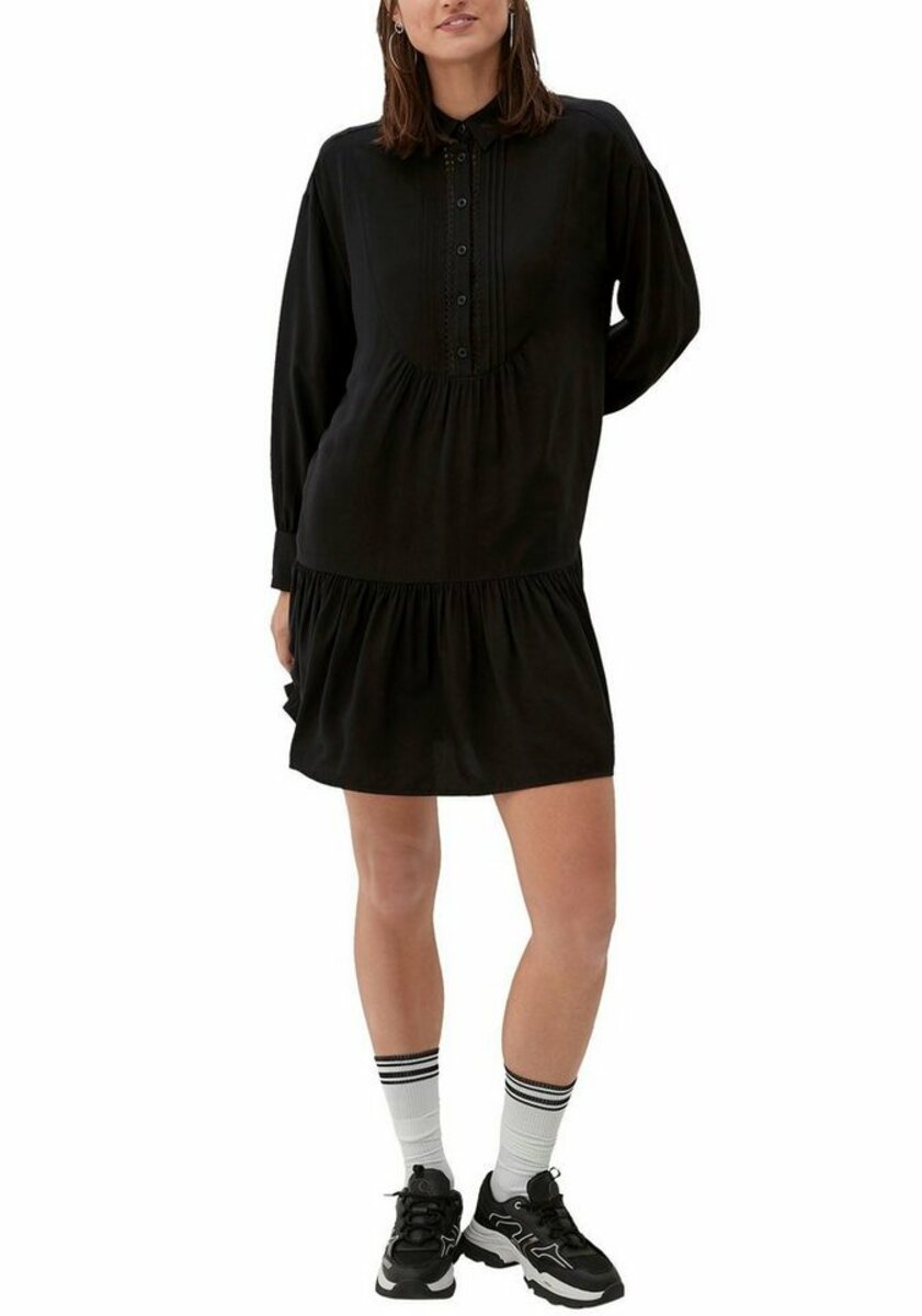 Bild 1 von Q/S by s.Oliver Babydollkleid Q/S by s.Oliver, Schwarz