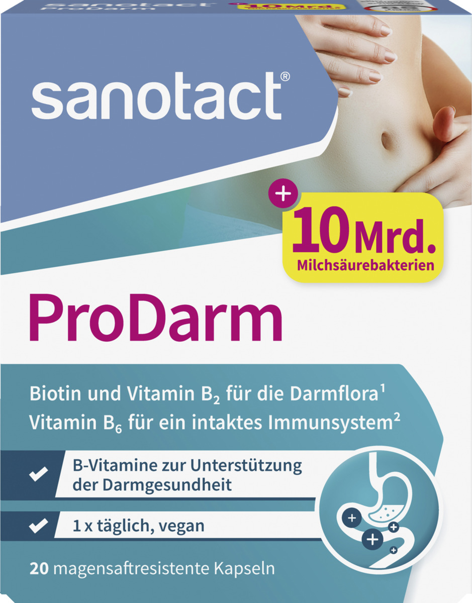 Bild 1 von sanotact® ProDarm Kapseln
