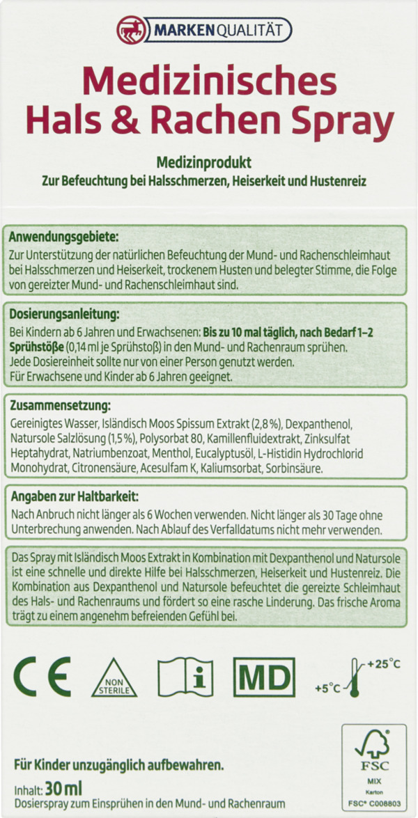 Bild 2 von altapharma Medizinisches Hals-Rachen Spray