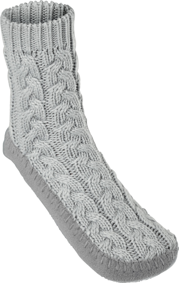 Bild 2 von IDEENWELT Hausschuhsocke grau 37/38