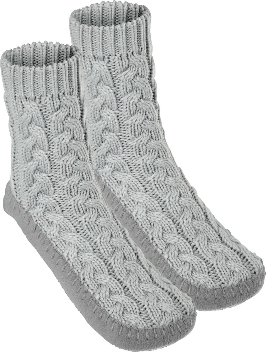 Bild 1 von IDEENWELT Hausschuhsocke grau 37/38