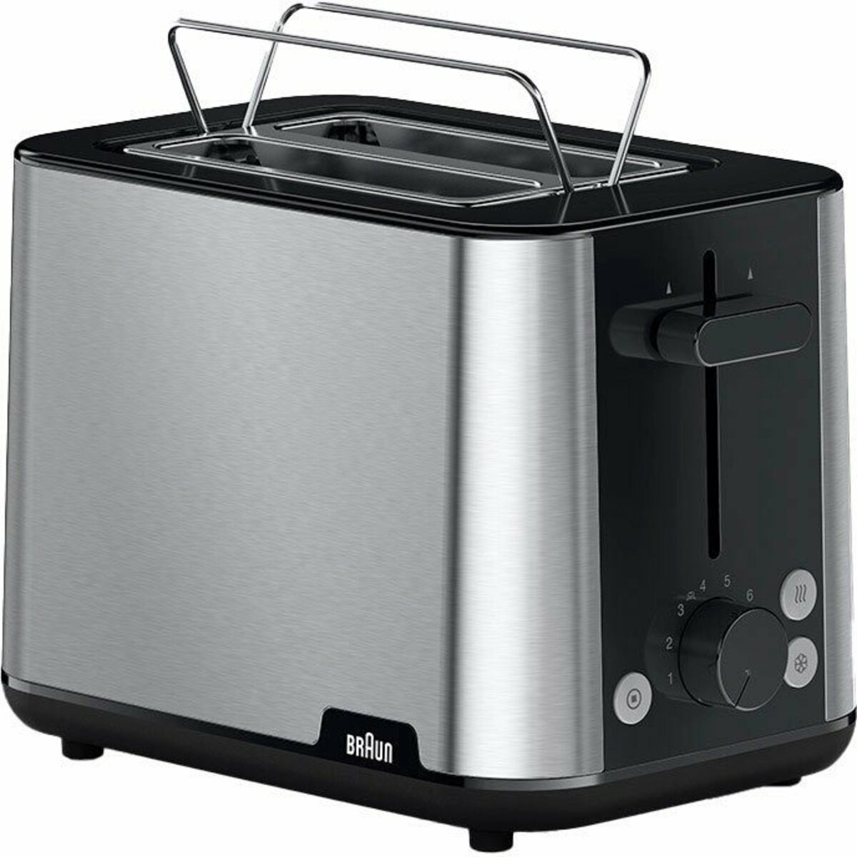 Bild 1 von Braun Toaster PurShine HT1510 BK, 2 kurze Schlitze, 900 W, Schwarz